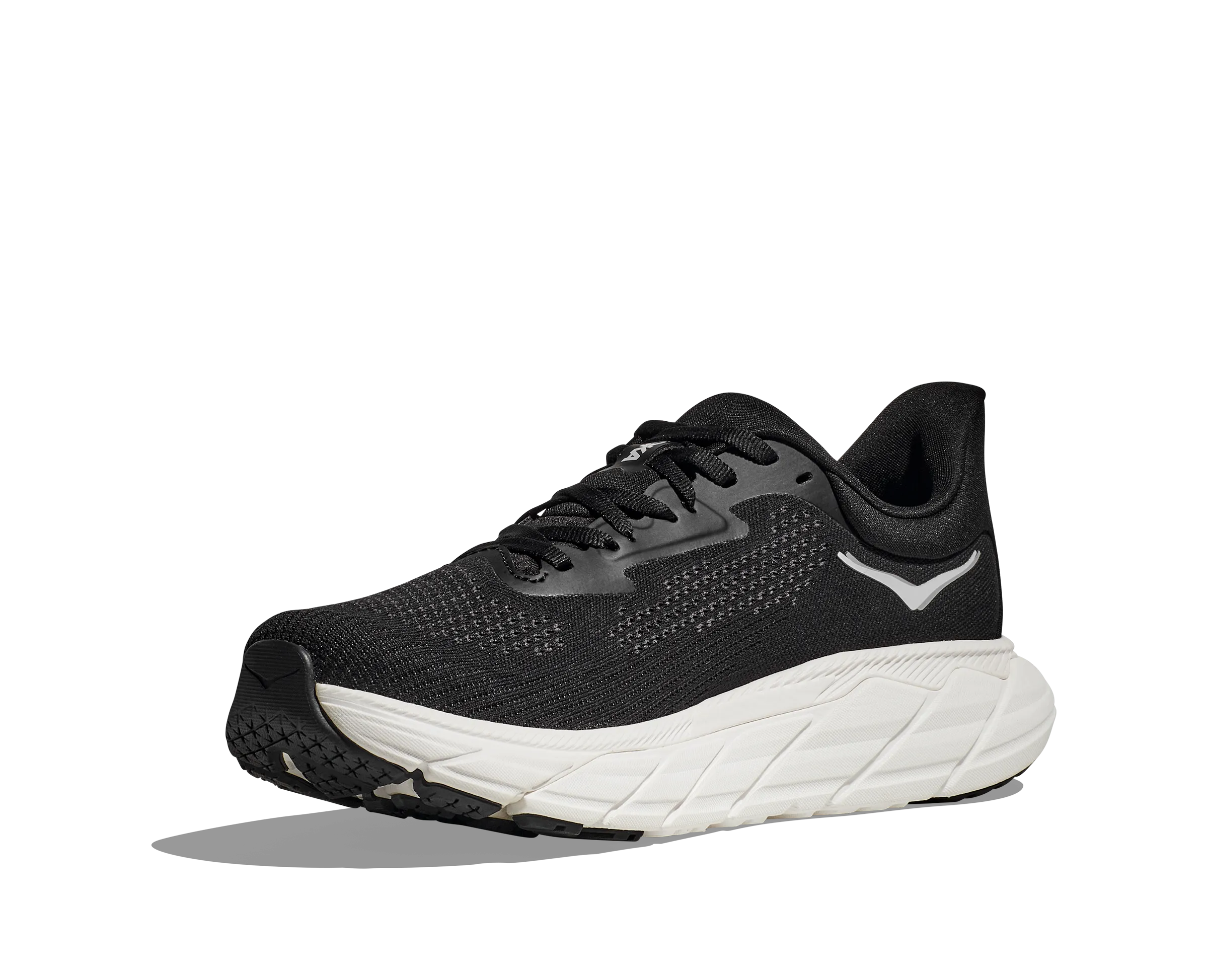 Men's HOKA Arahi 7 Running Shoe in Black | White