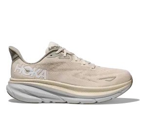 Men's HOKA Clifton 9 Running Shoe in Oat Milk / Barley