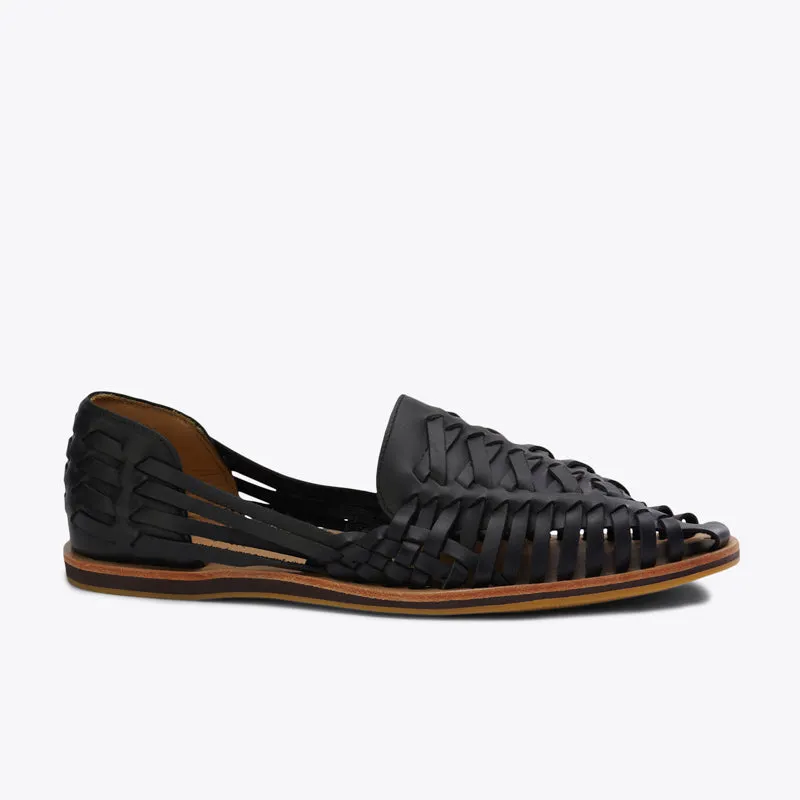Men's Huarache Sandal Black -NISOLO
