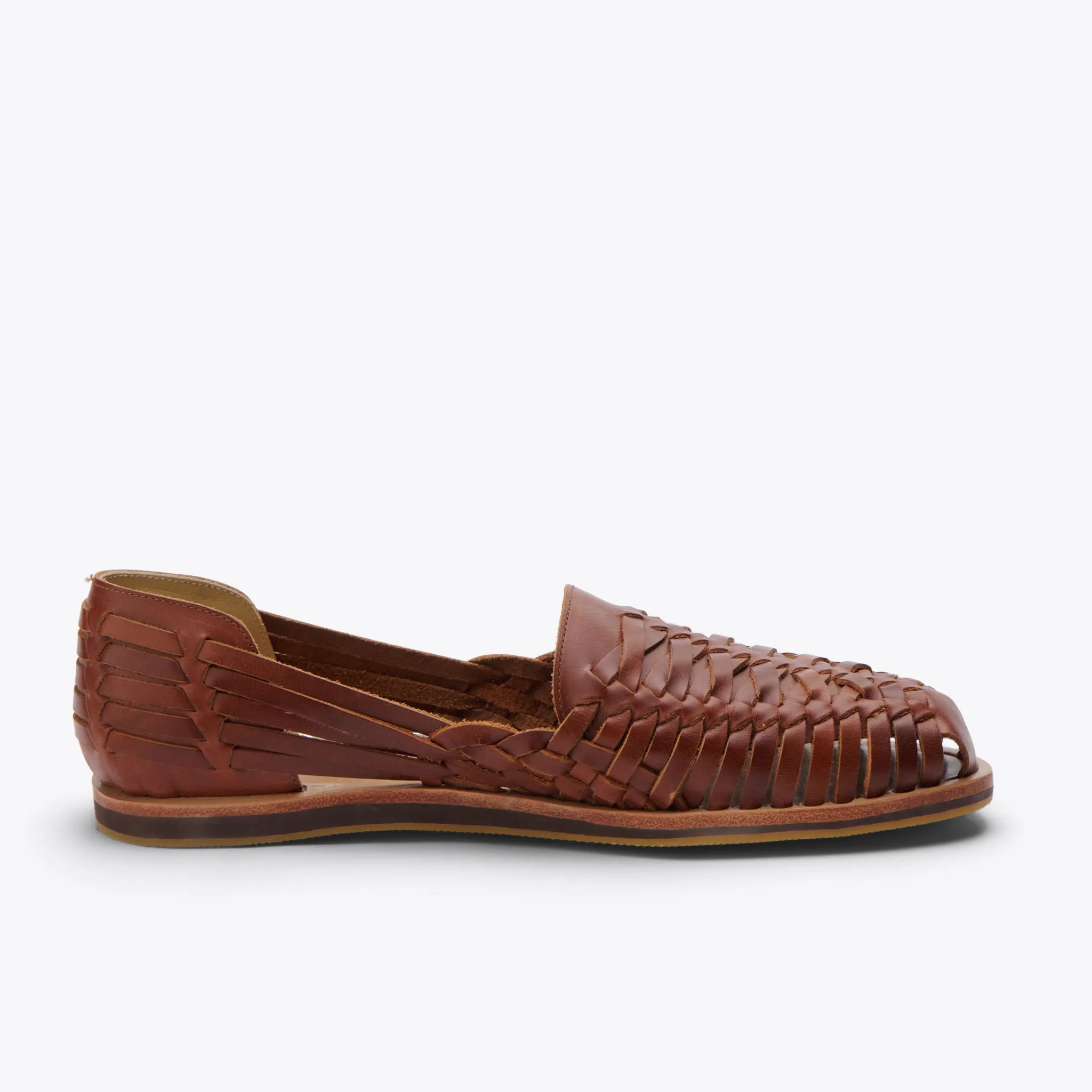Men's Huarache Sandal Brandy -NISOLO
