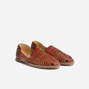 Men's Huarache Sandal Brandy -NISOLO
