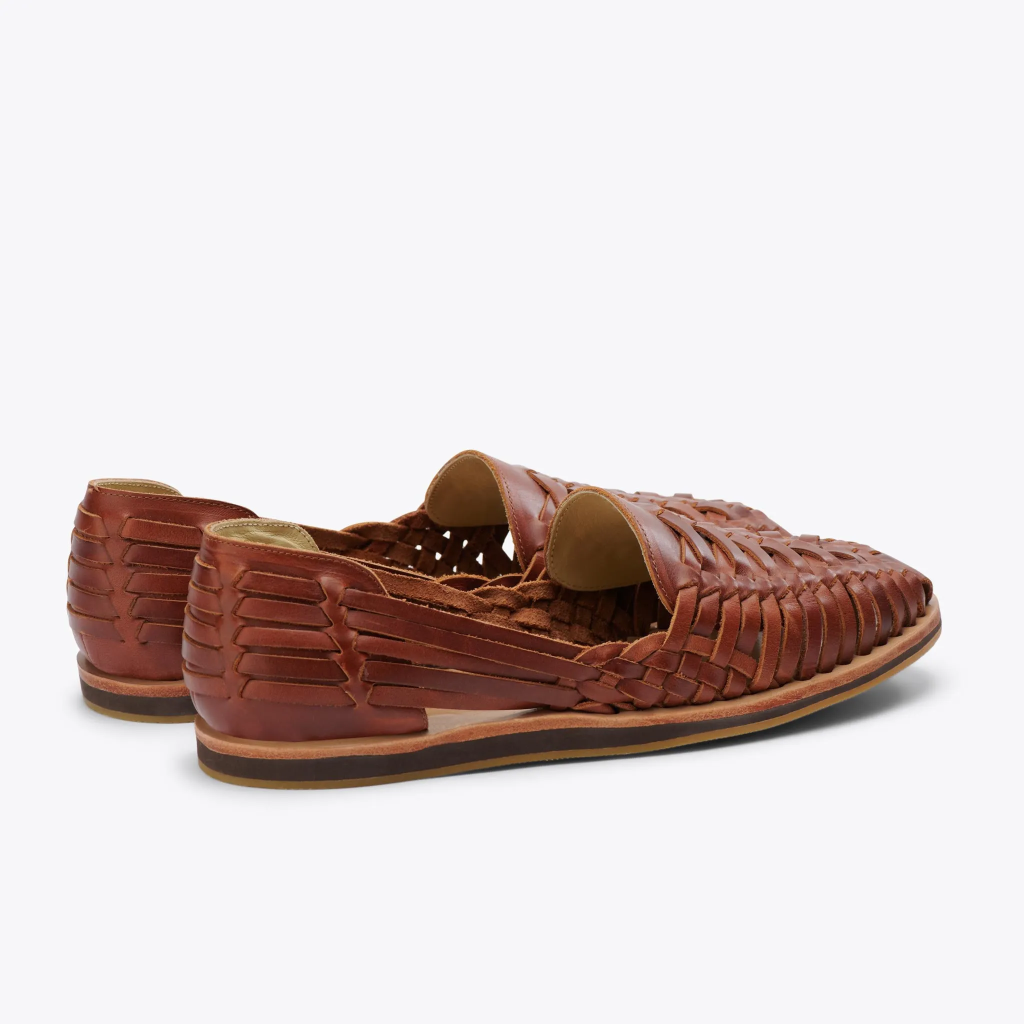 Men's Huarache Sandal Brandy -NISOLO
