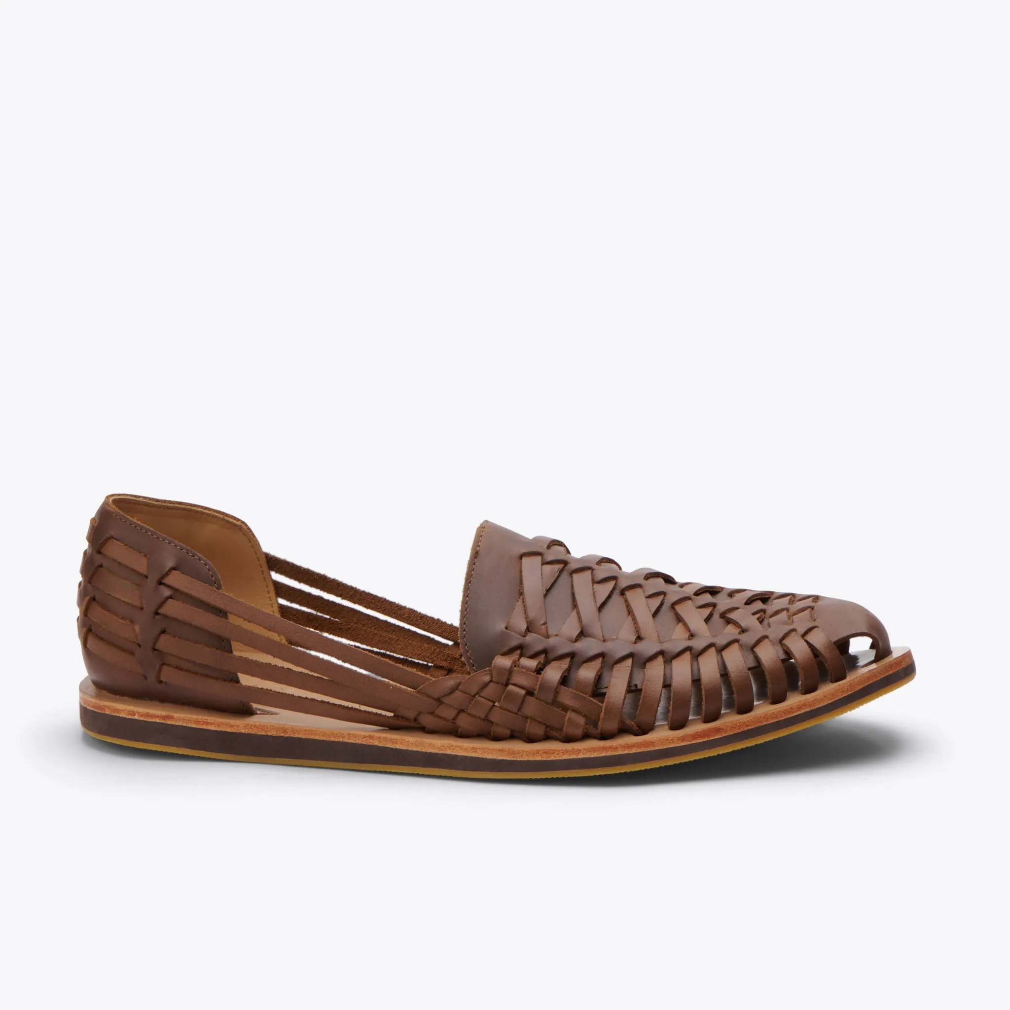 Men's Huarache Sandal Brown -NISOLO