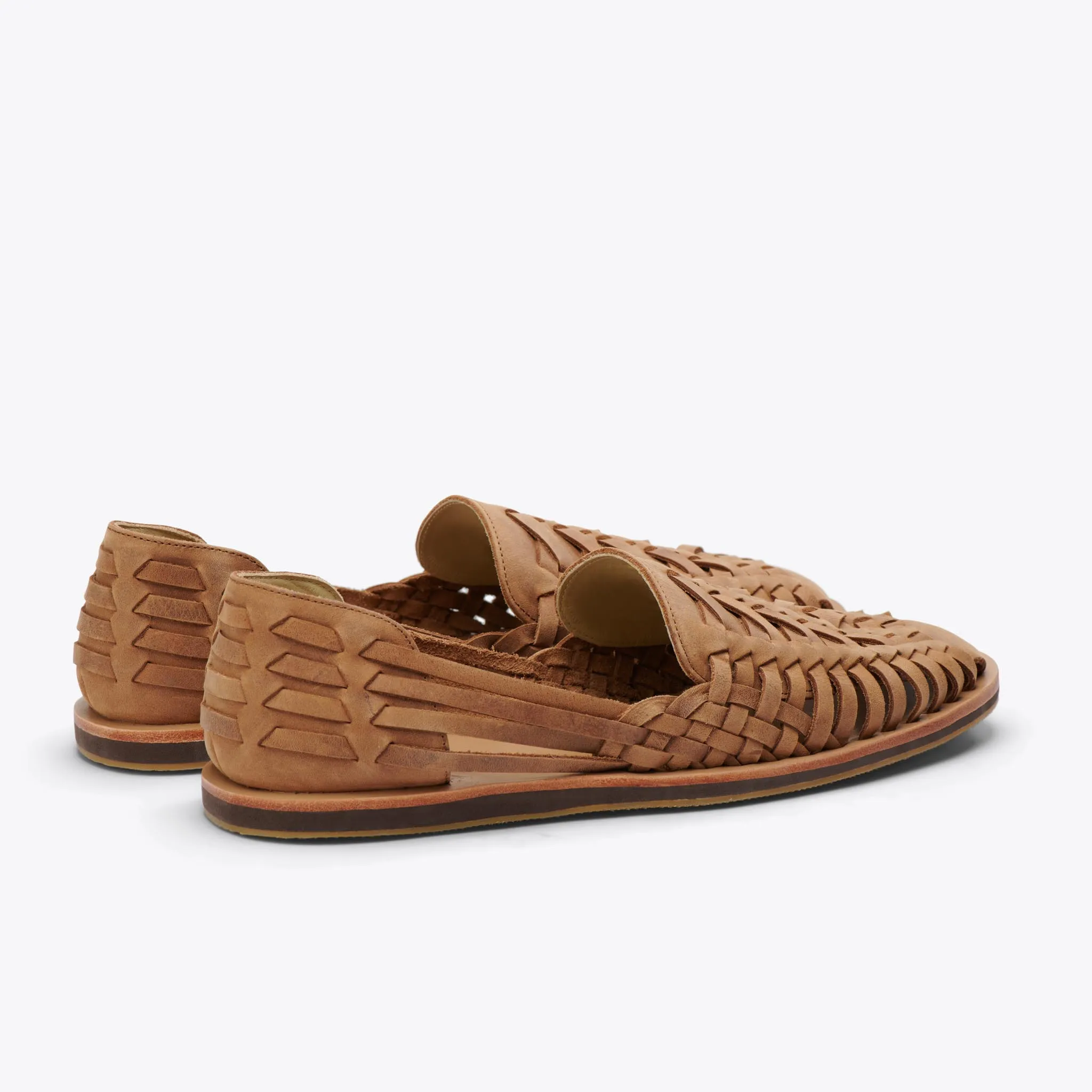 Men's Huarache Sandal Tobacco -NISOLO
