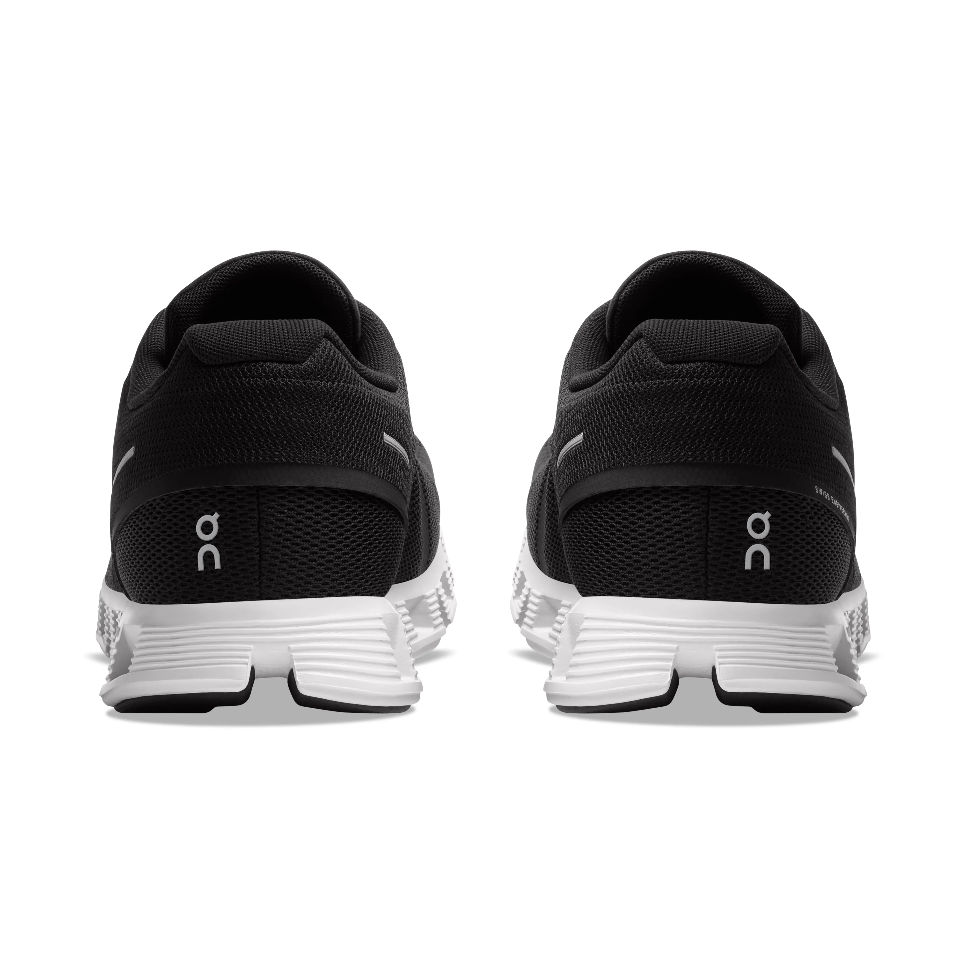 Men's On Cloud 5 Running Shoe in Black | White