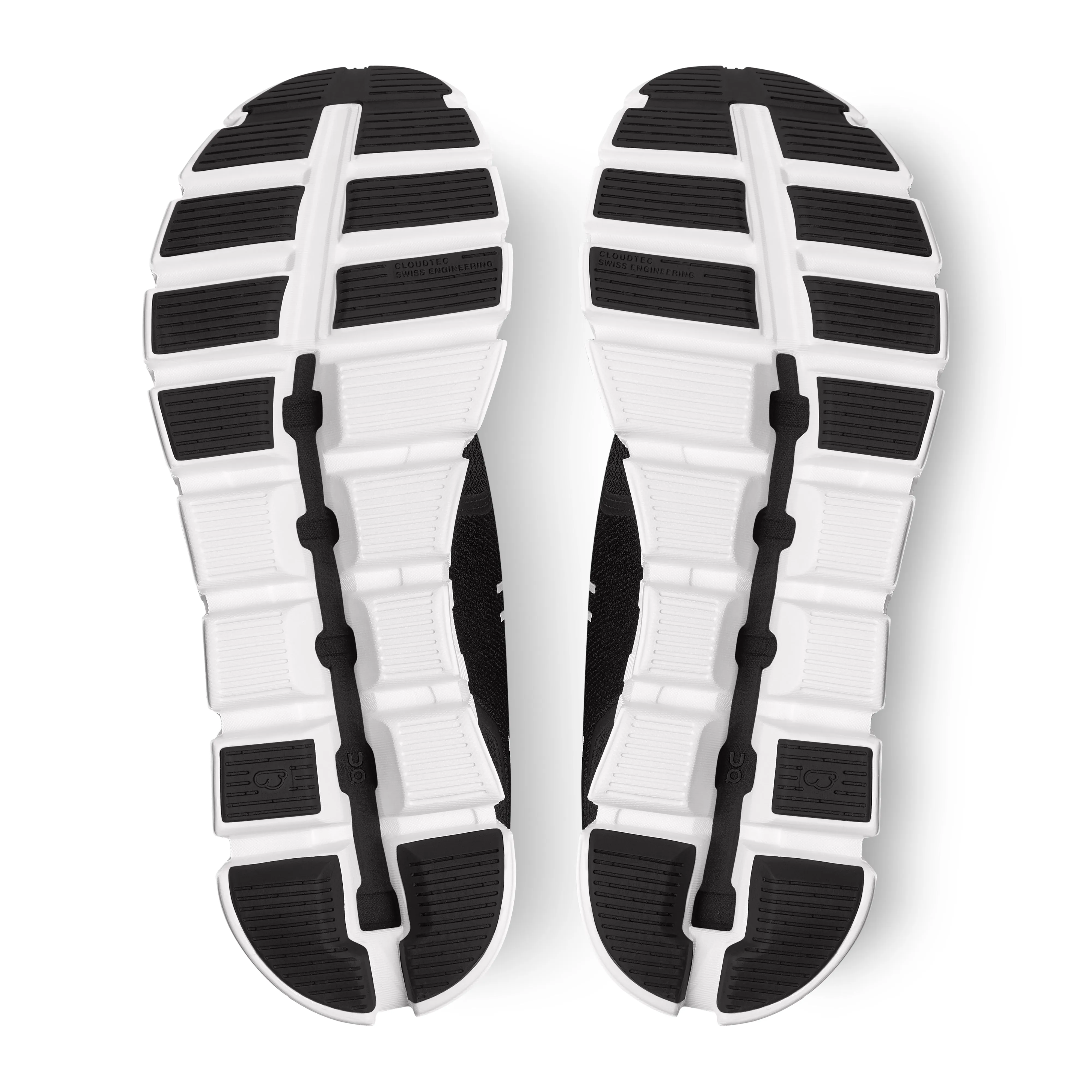 Men's On Cloud 5 Running Shoe in Black | White