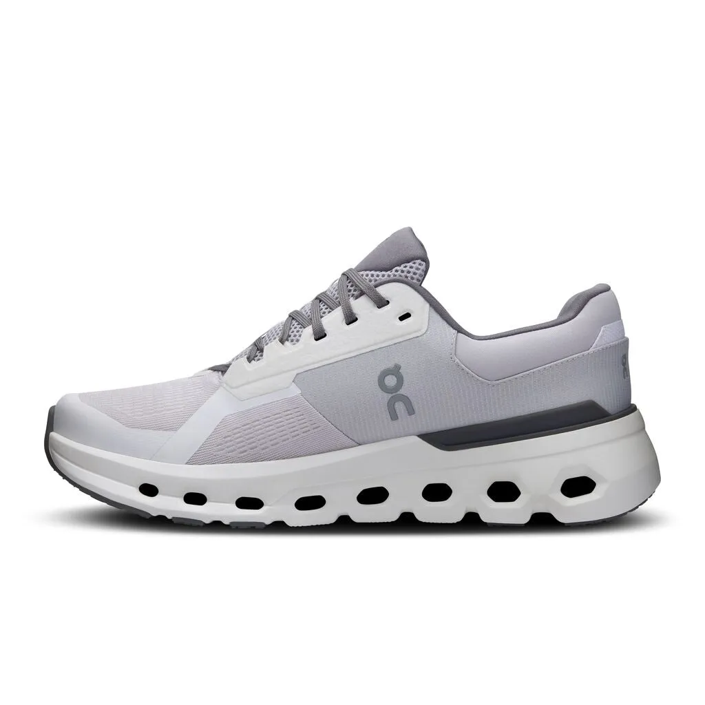 Men's On Cloudrunner 2 Running Shoe in Frost | White