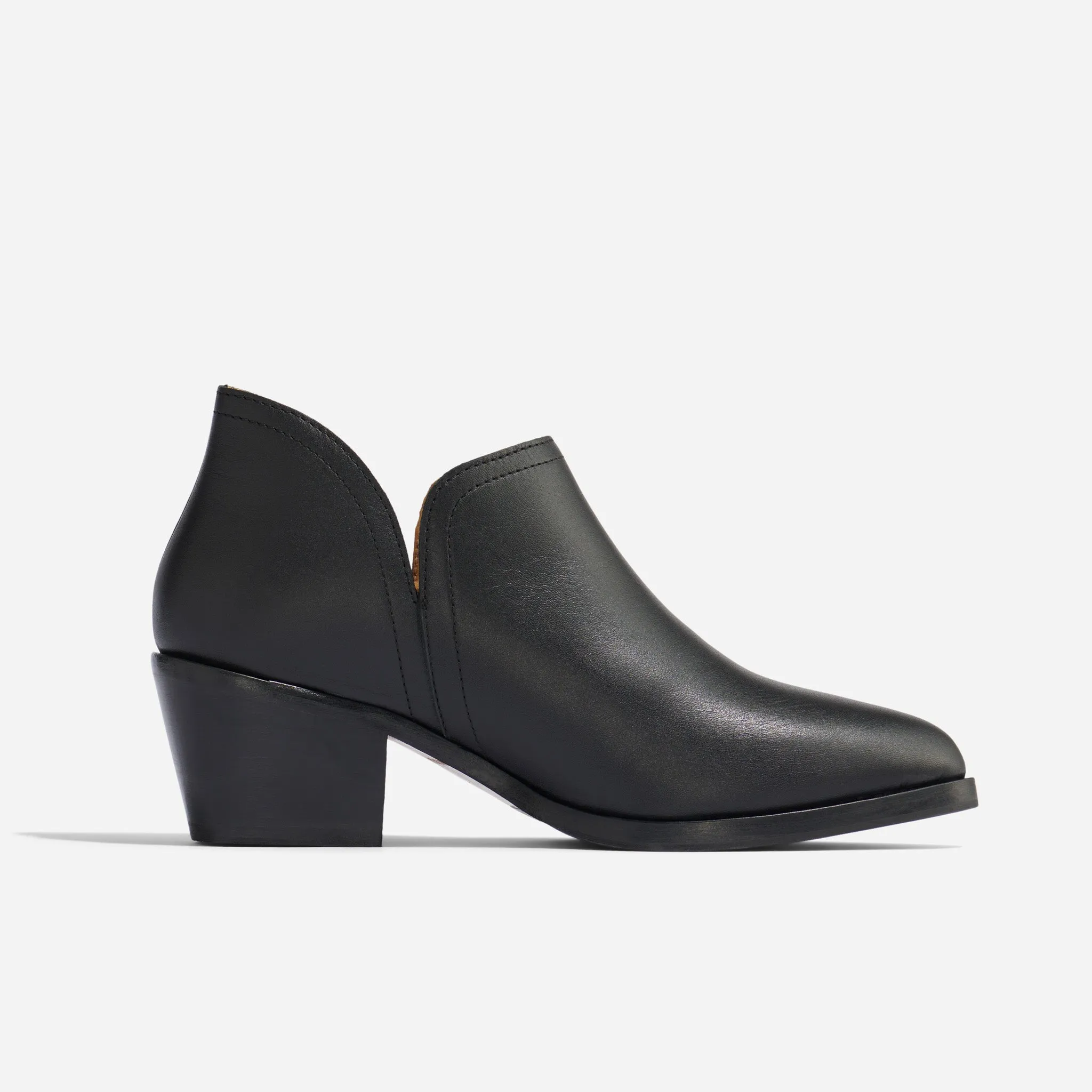 Mia Everyday Ankle Bootie Black/Black -NISOLO