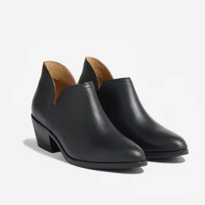 Mia Everyday Ankle Bootie Black/Black -NISOLO