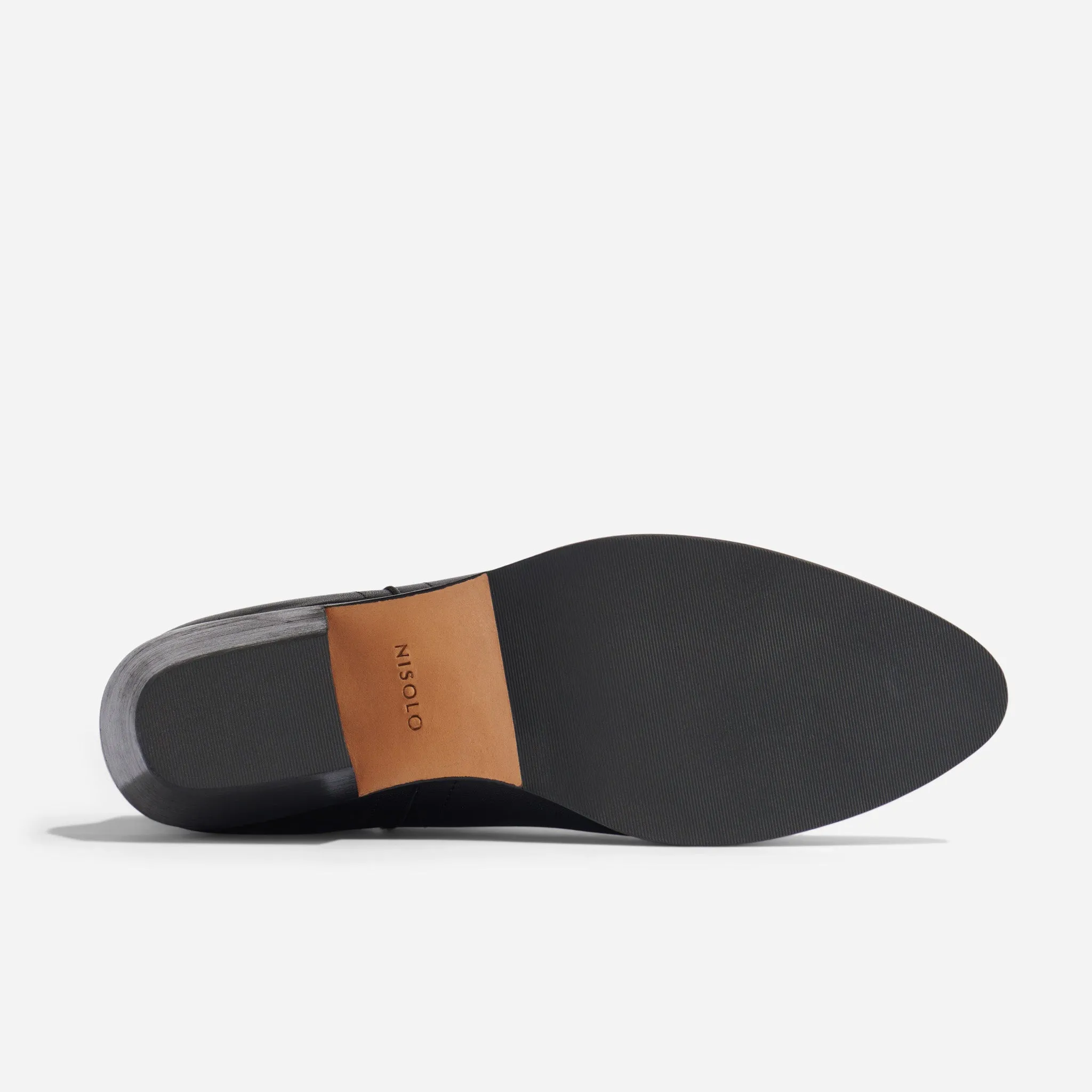 Mia Everyday Ankle Bootie Black/Black -NISOLO