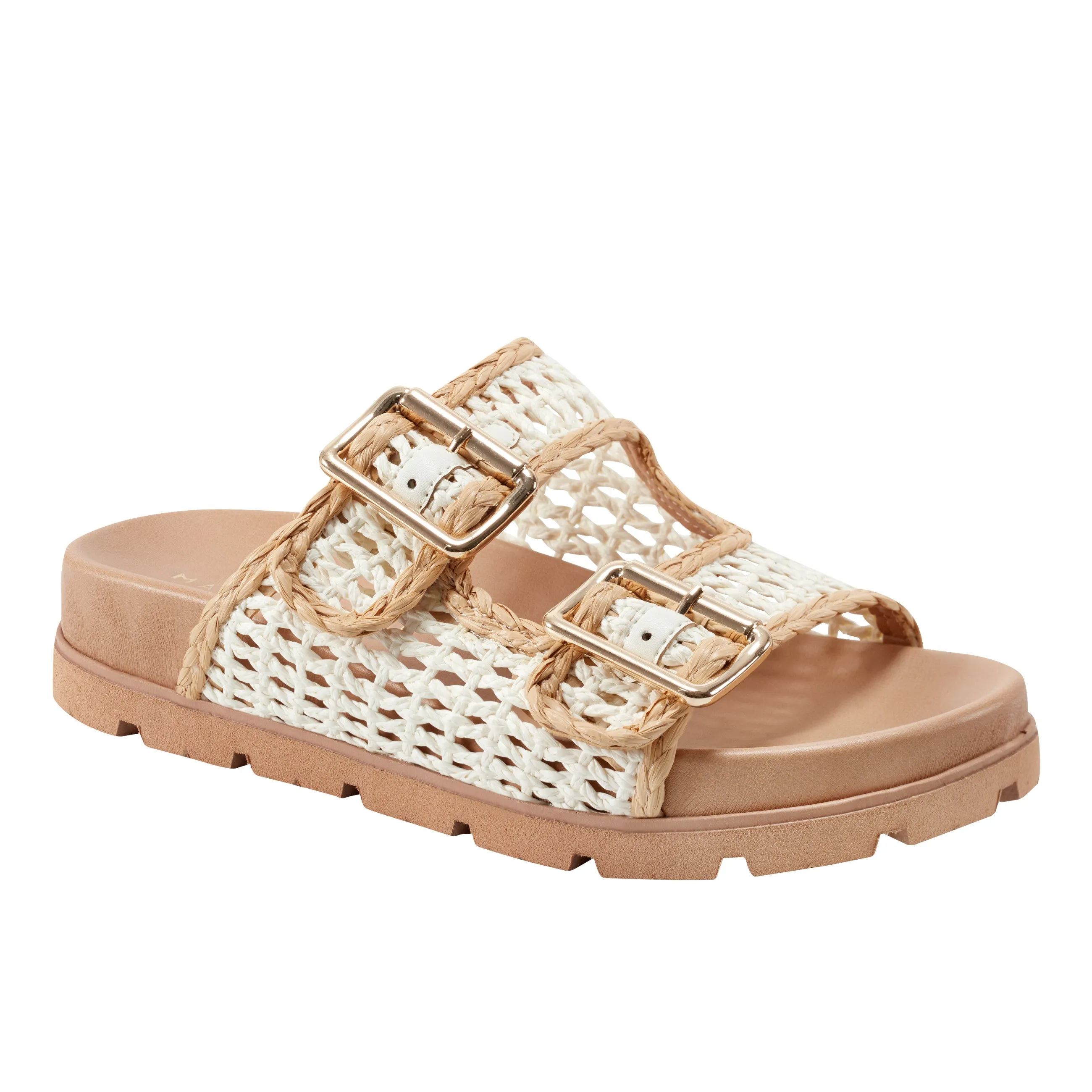 Mylan Footbed Sandal -MARC FISHER