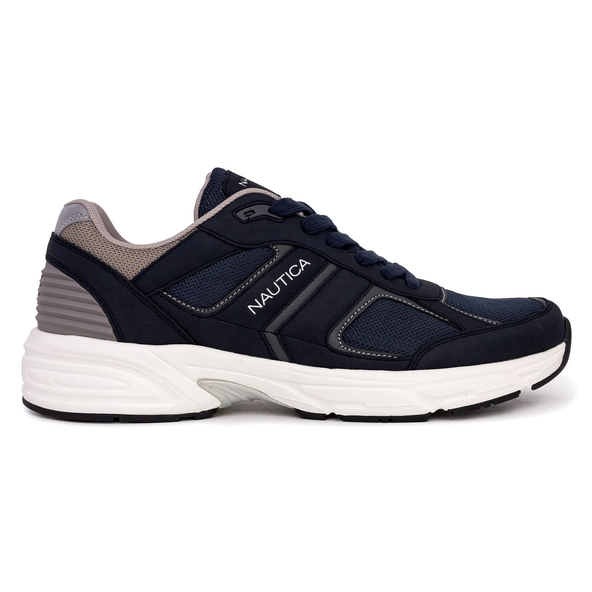 Nautica Logo Lace-Up Sneaker