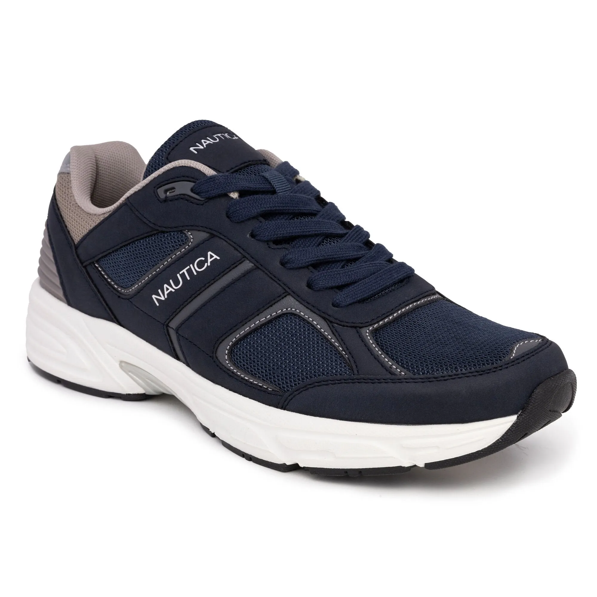 Nautica Logo Lace-Up Sneaker