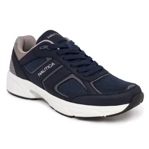 Nautica Logo Lace-Up Sneaker