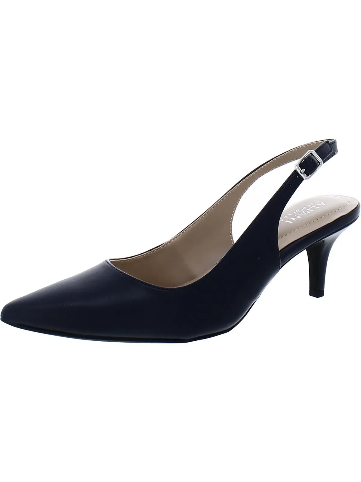 Reformation Babbsy Womens Pointed Toe Slingback Heels