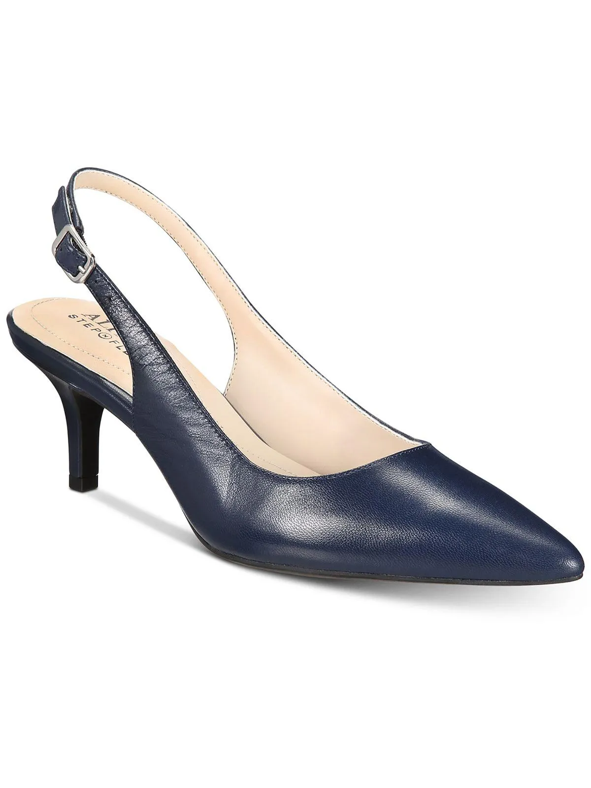Reformation Babbsy Womens Pointed Toe Slingback Heels