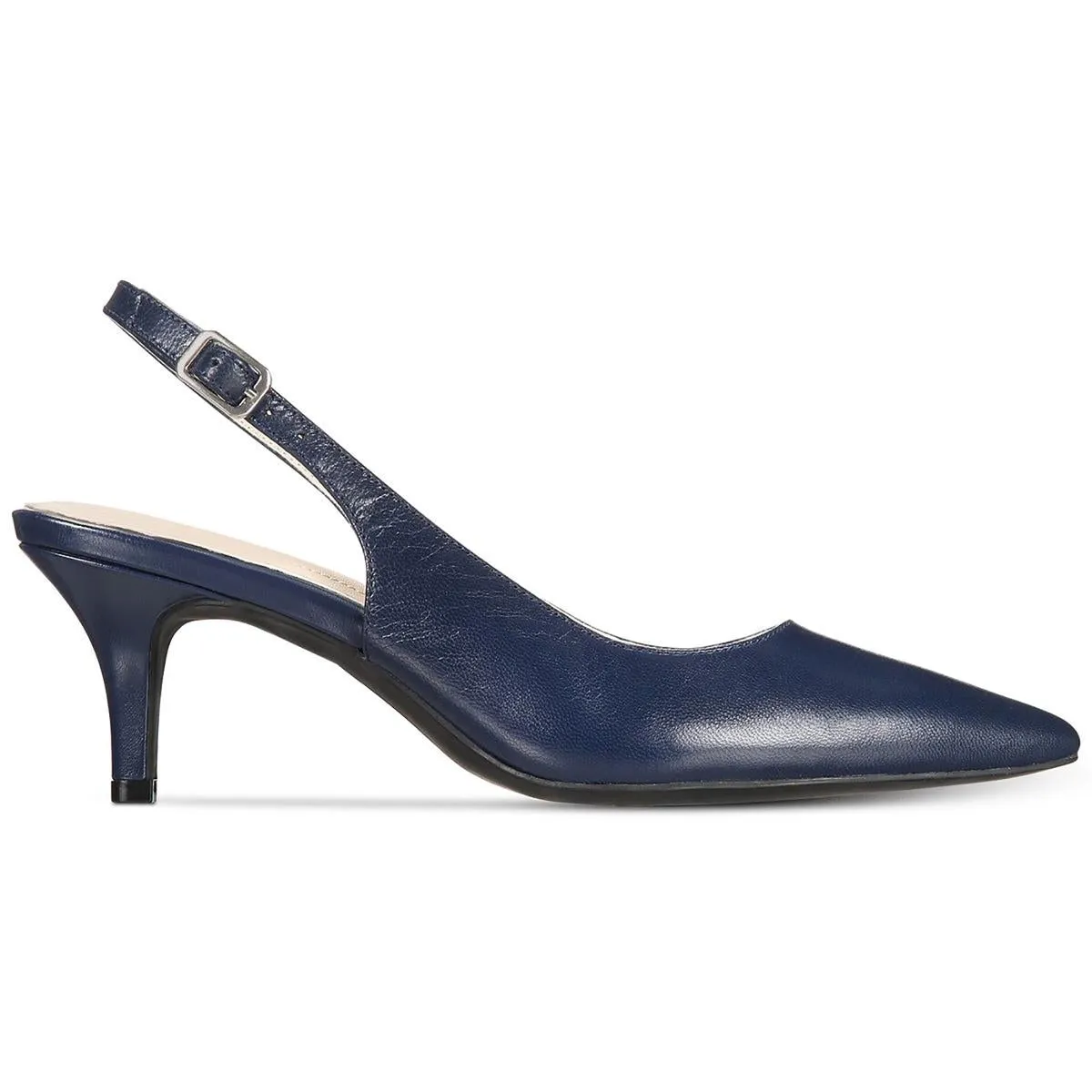Reformation Babbsy Womens Pointed Toe Slingback Heels