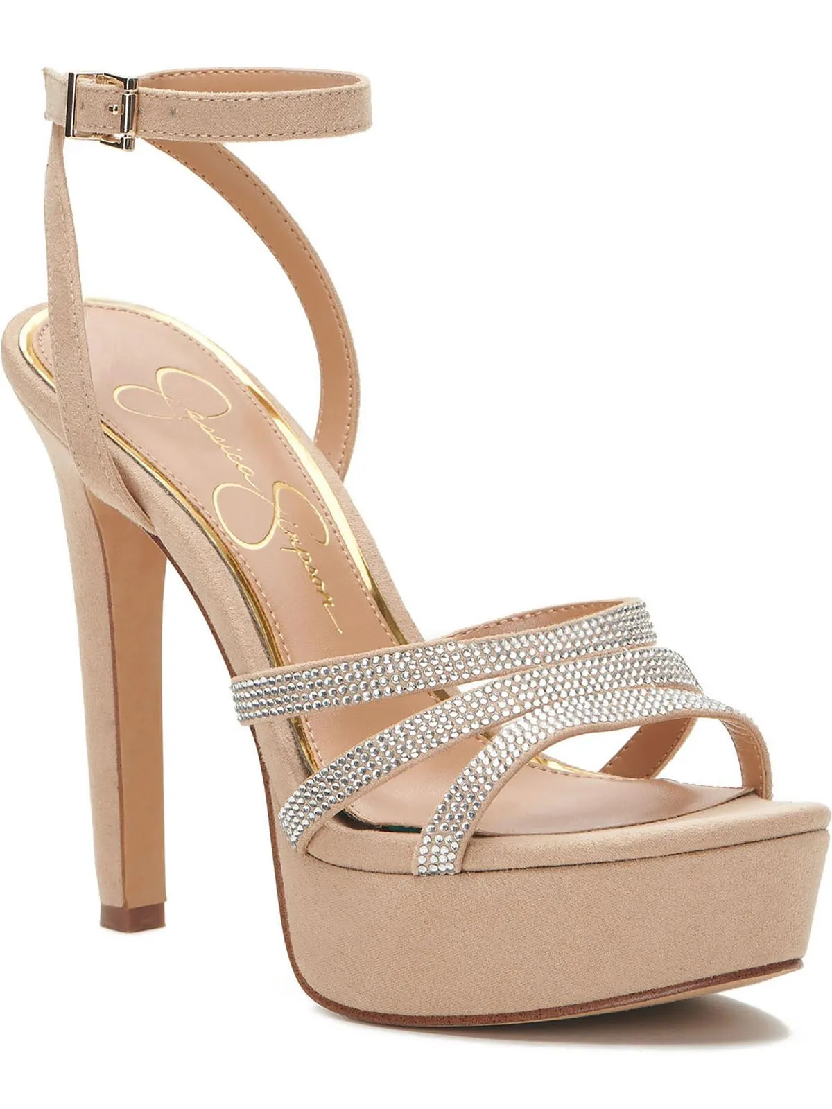 Reformation Balina 3 Womens Microsuede Open Toe Heels