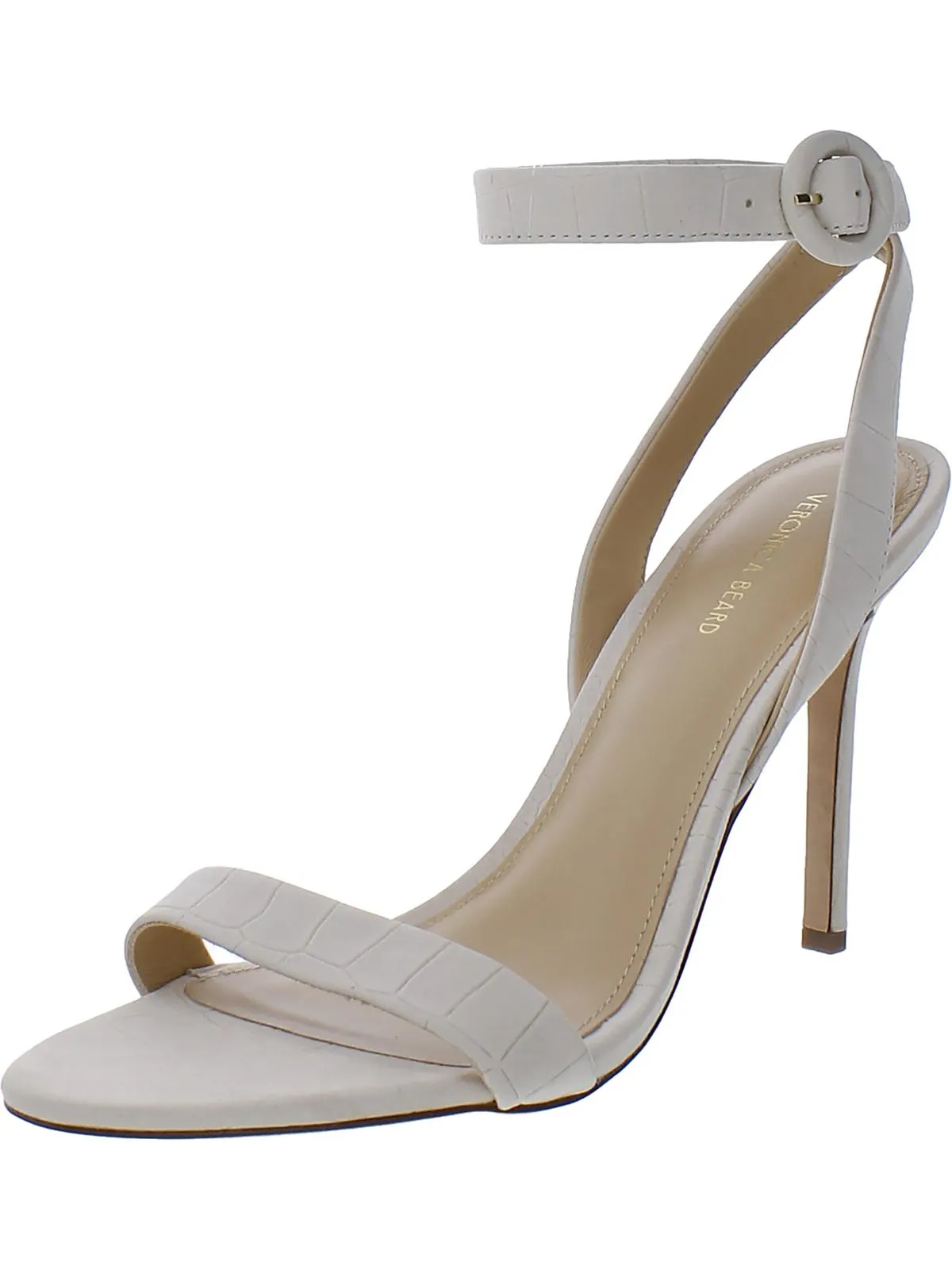 Reformation Darcelle Sing Womens Suede Ankle Strap Heels