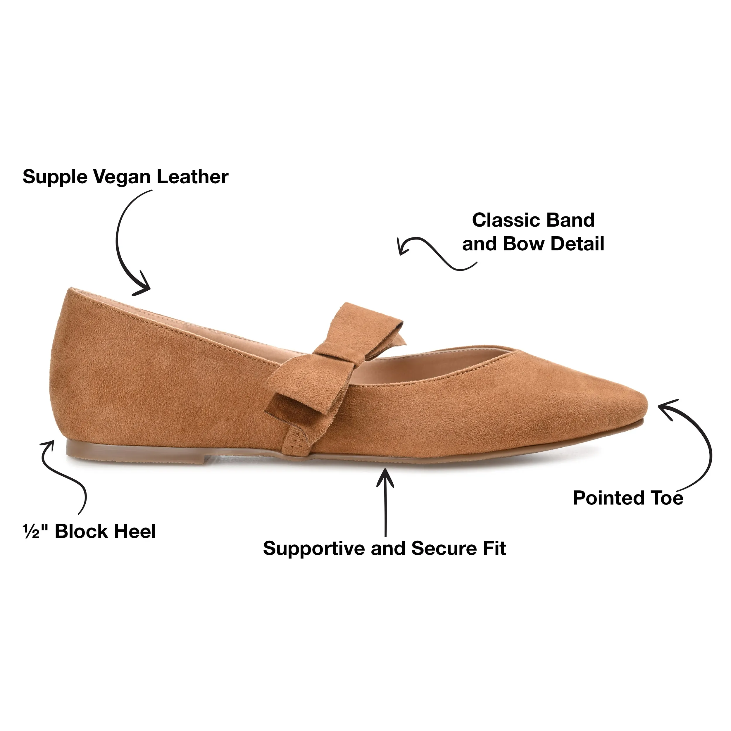 Reformation Journee Collection Women's Aizlynn Flat