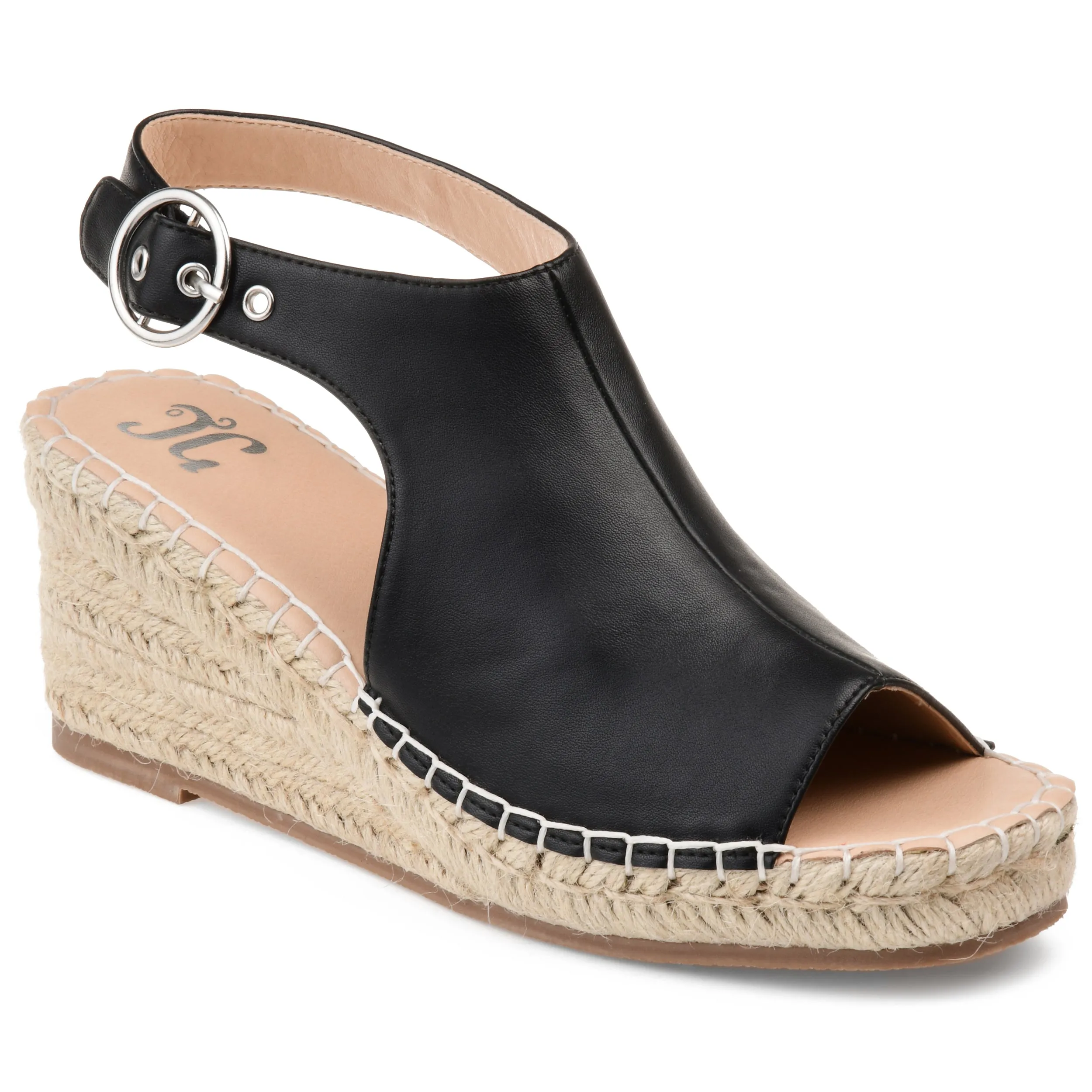Reformation Journee Collection Women's Wide Width Crew Wedge Sandal