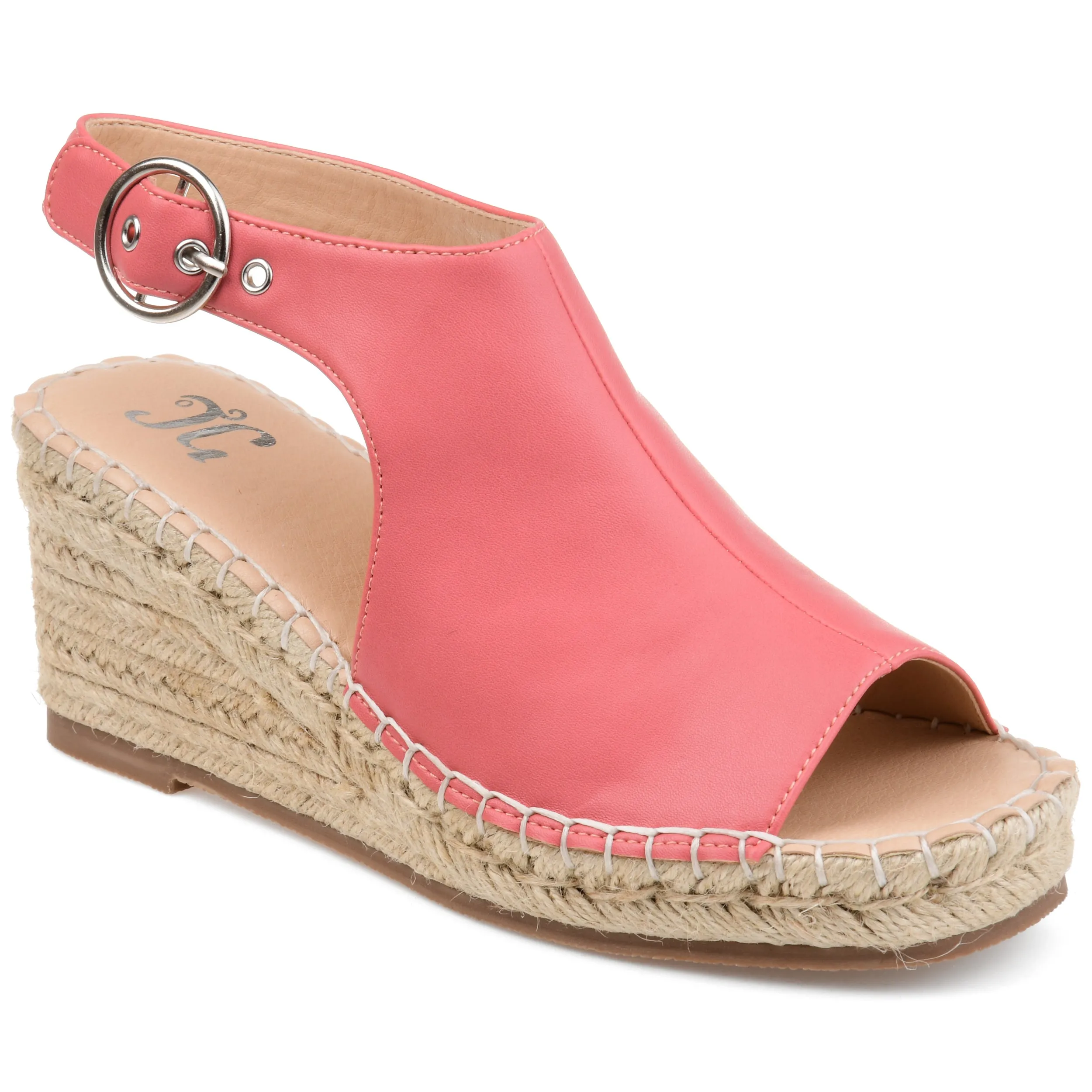 Reformation Journee Collection Women's Wide Width Crew Wedge Sandal