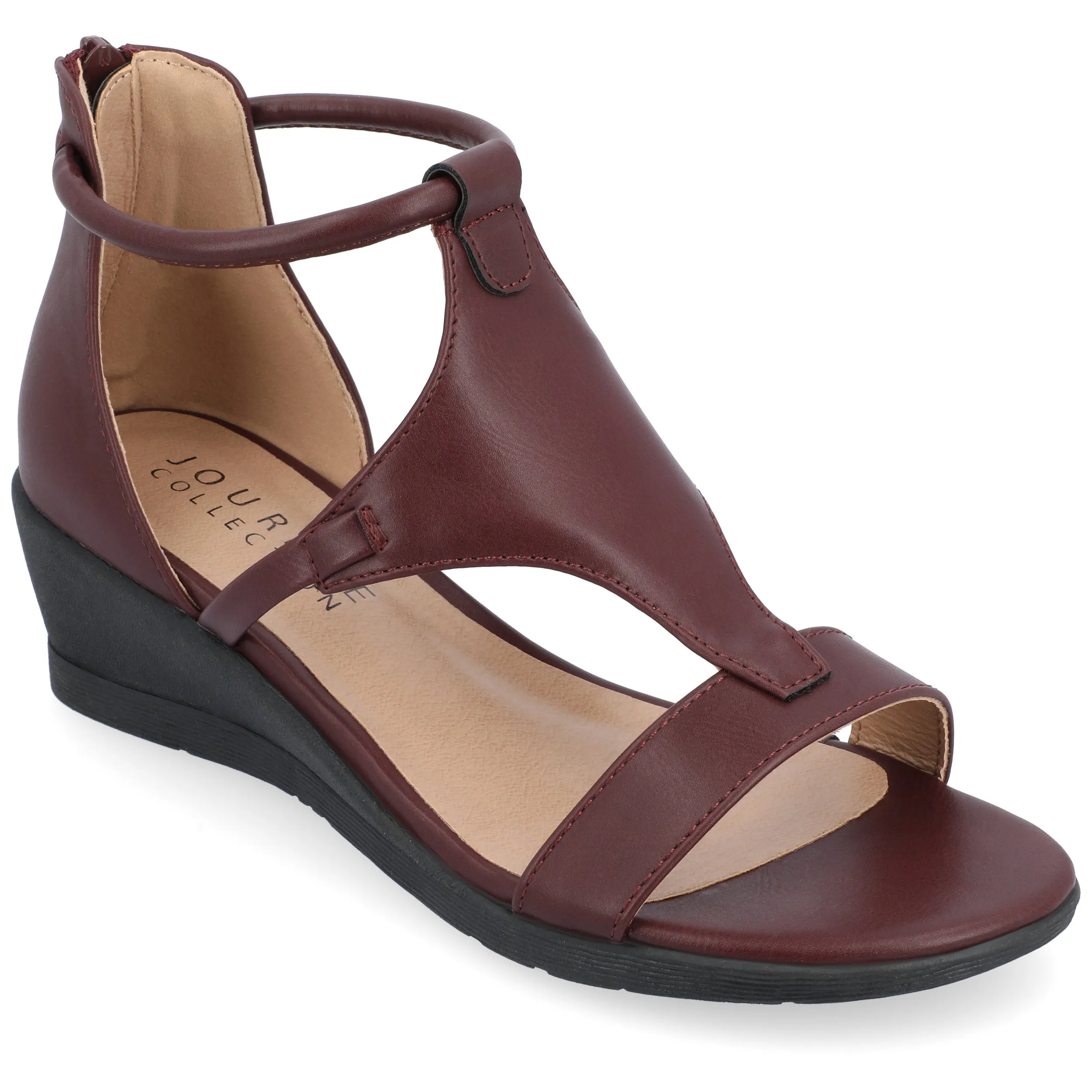 Reformation Journee Collection Women's Wide Width Trayle Sandal Wedge