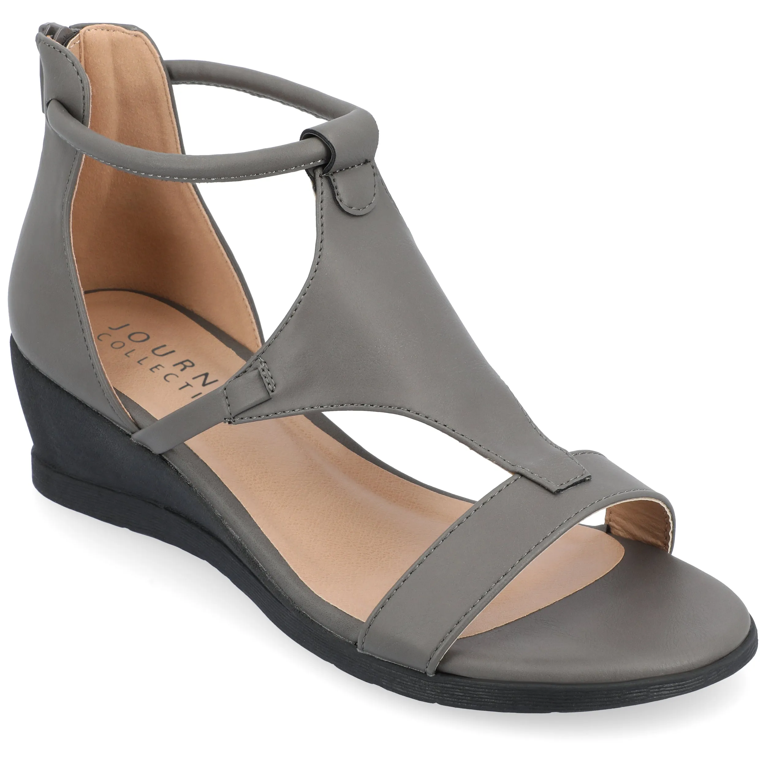 Reformation Journee Collection Women's Wide Width Trayle Sandal Wedge