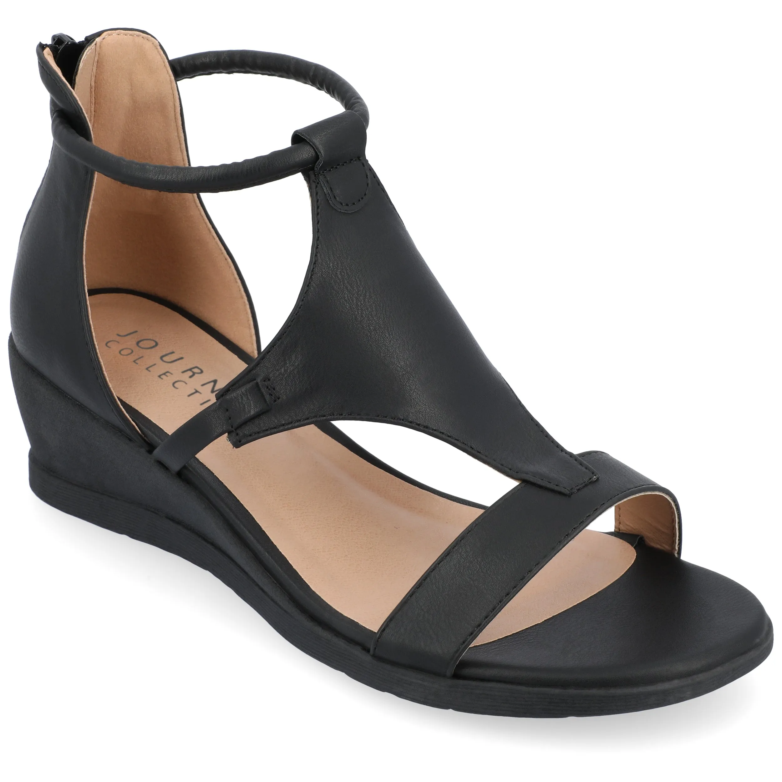 Reformation Journee Collection Women's Wide Width Trayle Sandal Wedge