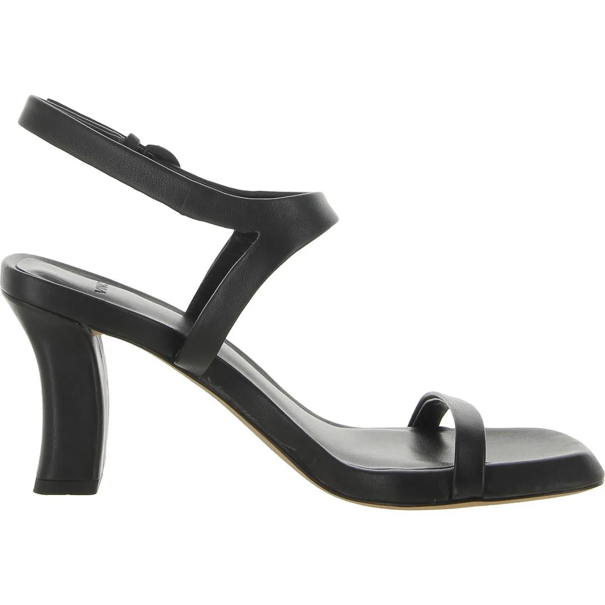 Reformation Luella Womens Leather Ankle Strap Heels