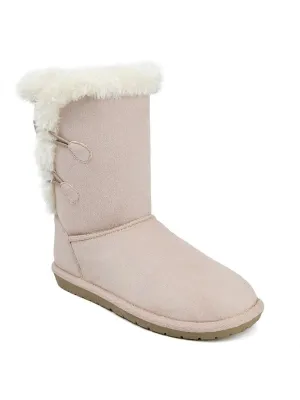 Reformation Marty Womens Faux Suede Cold Weather Winter & Snow Boots