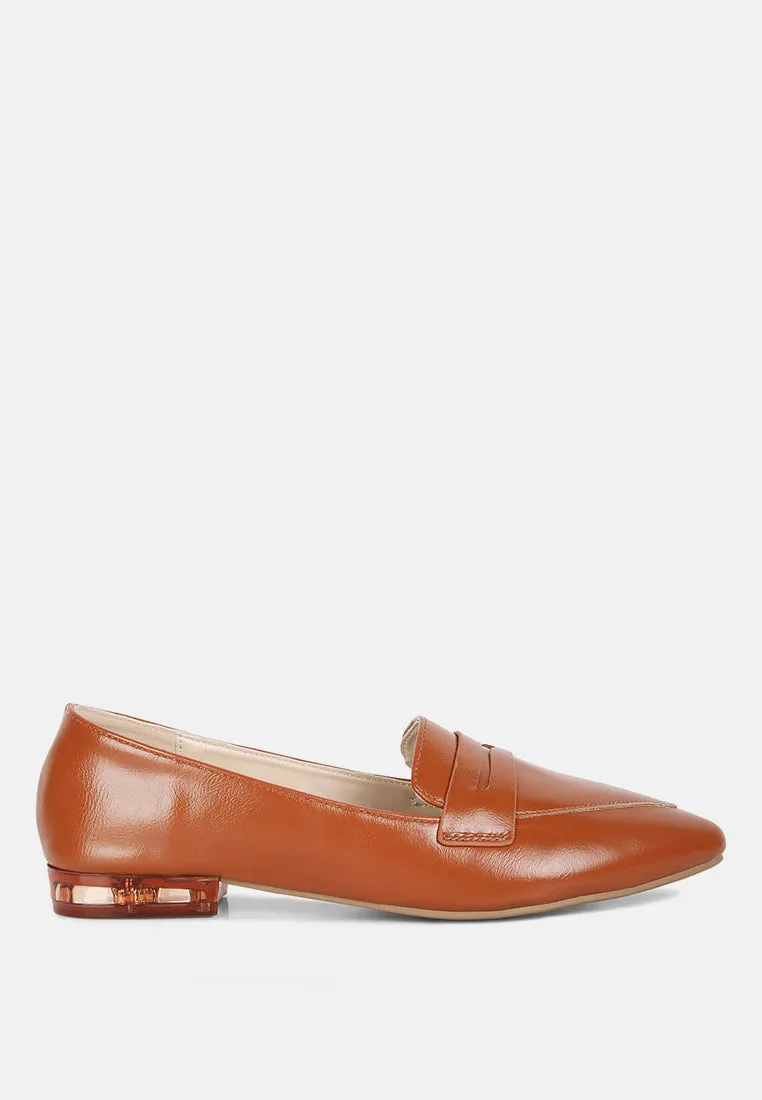 Reformation peretti flat formal loafers
