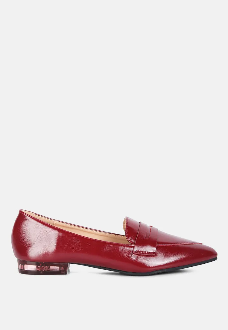 Reformation peretti flat formal loafers
