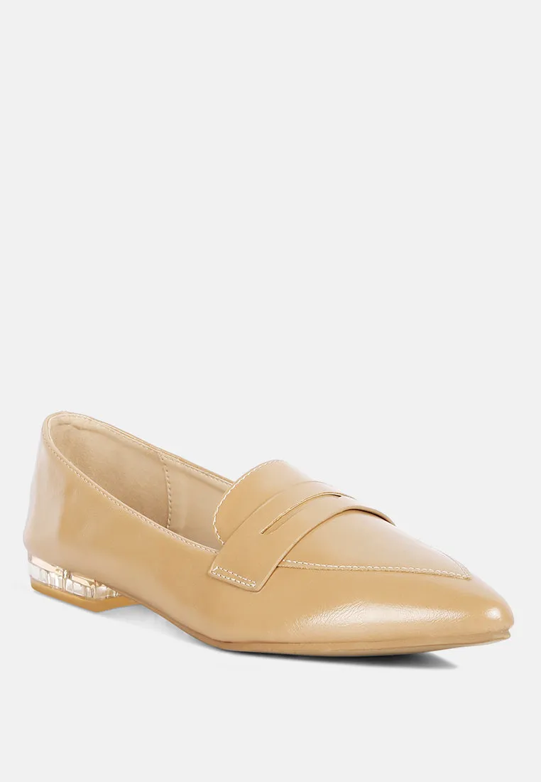 Reformation peretti flat formal loafers