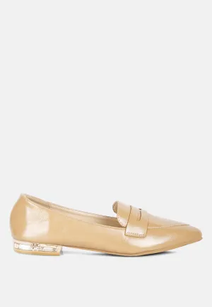 Reformation peretti flat formal loafers