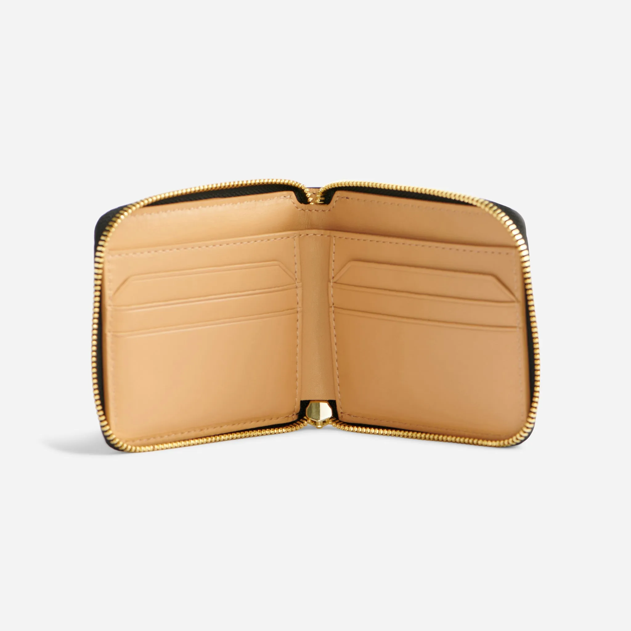 Remi Zip Wallet Black -NISOLO