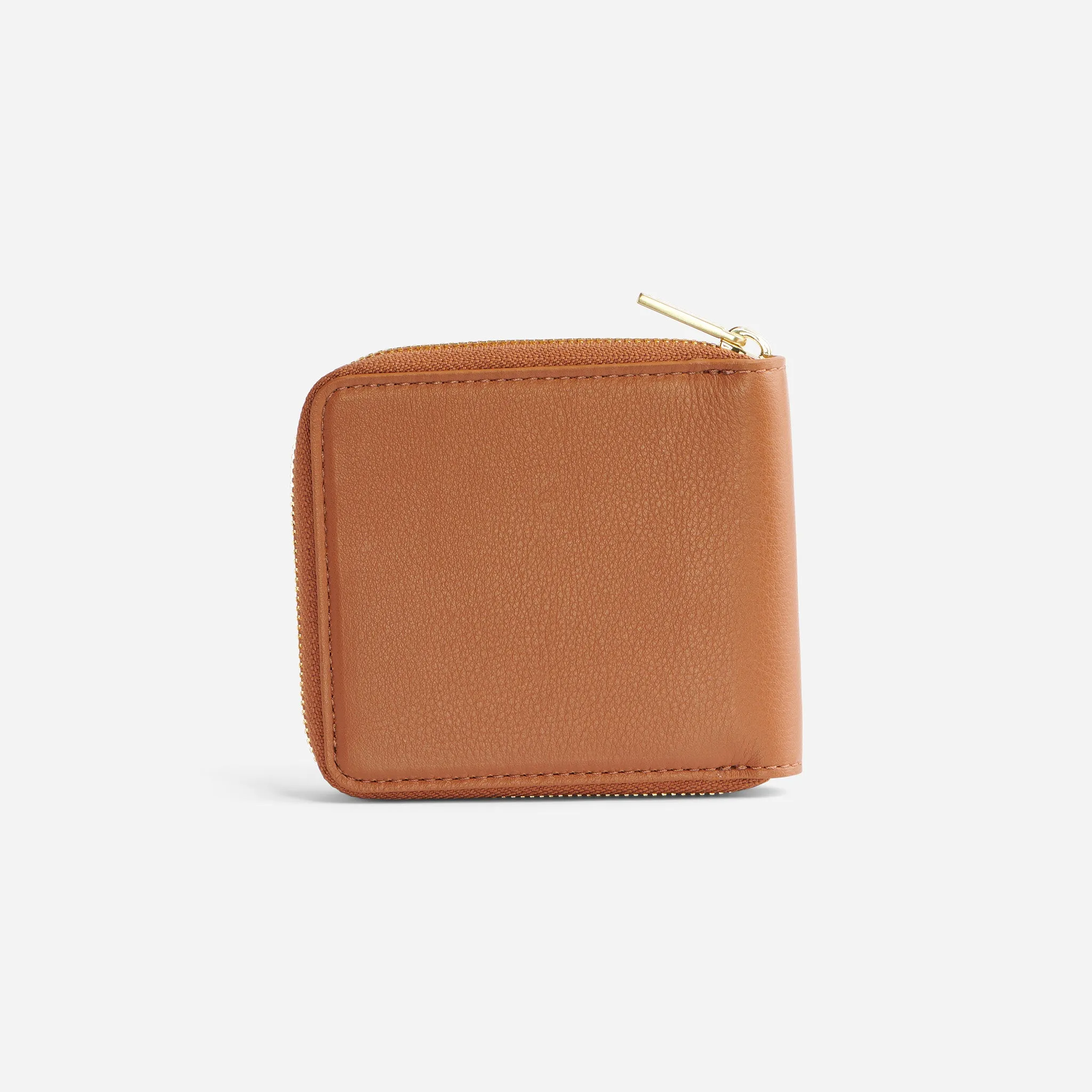 Remi Zip Wallet Caramel -NISOLO