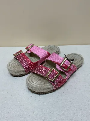 Sandals Flats By Haute Hippie In Pink, Size:9