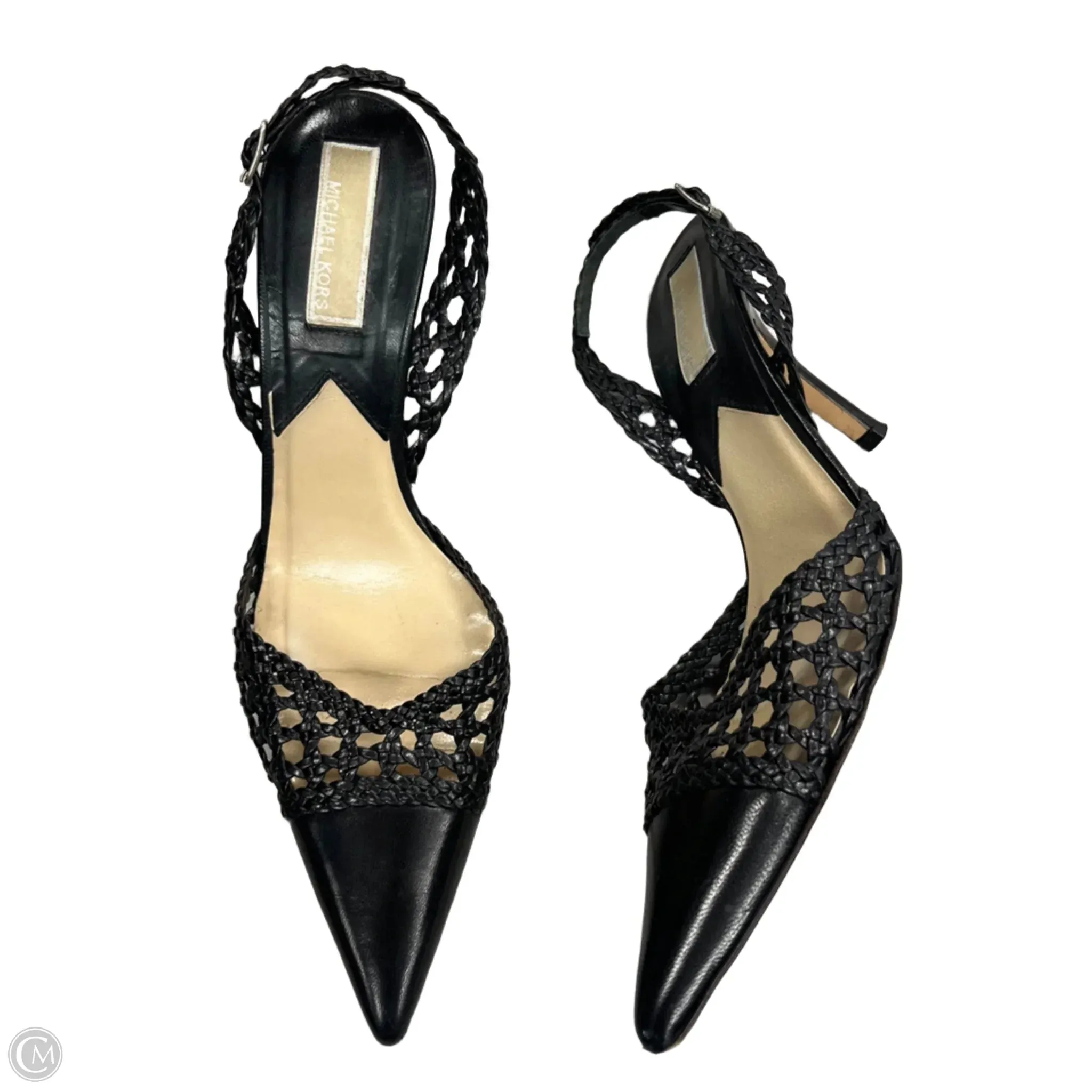 Shoes Designer By Michael Kors In Black, Size: 8.5