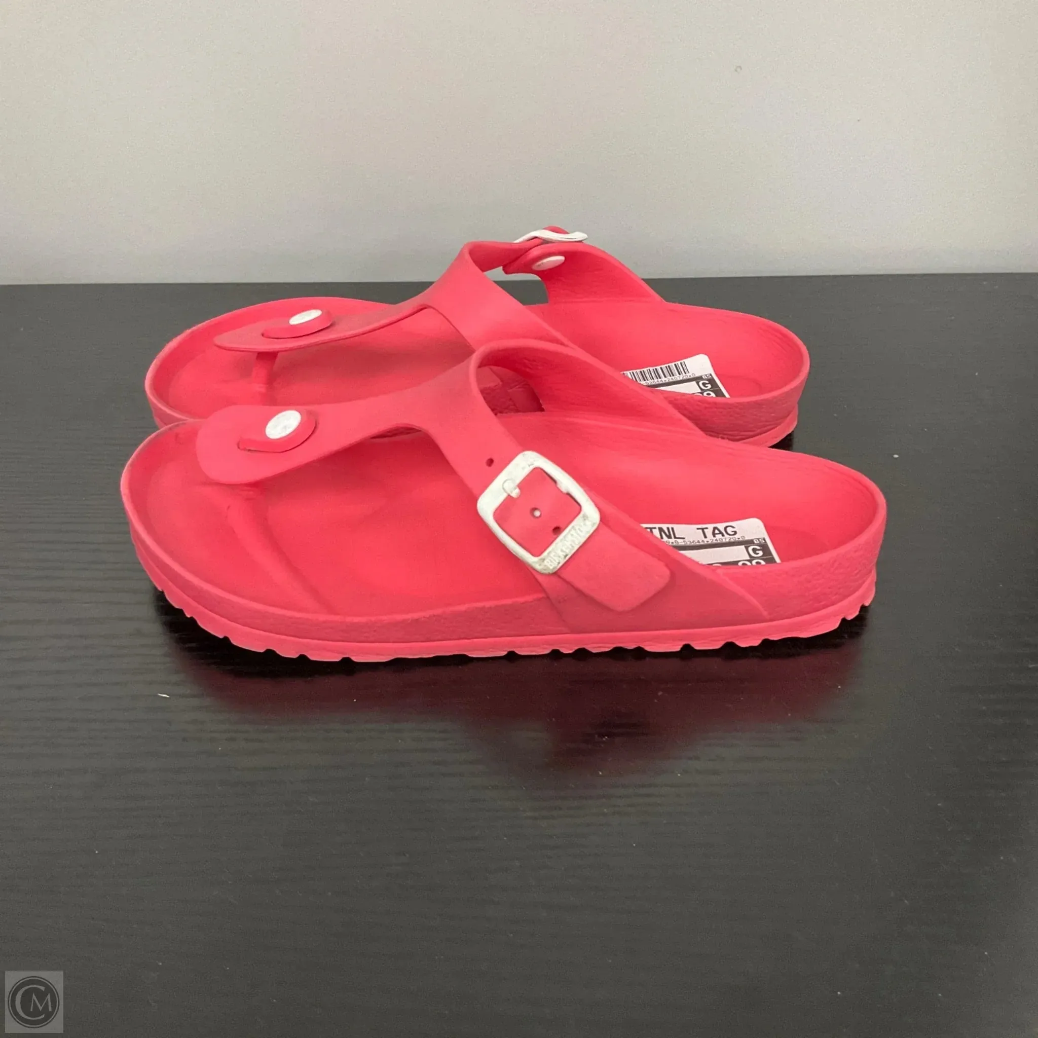 Shoes Flats By Birkenstock In Pink, Size: 7