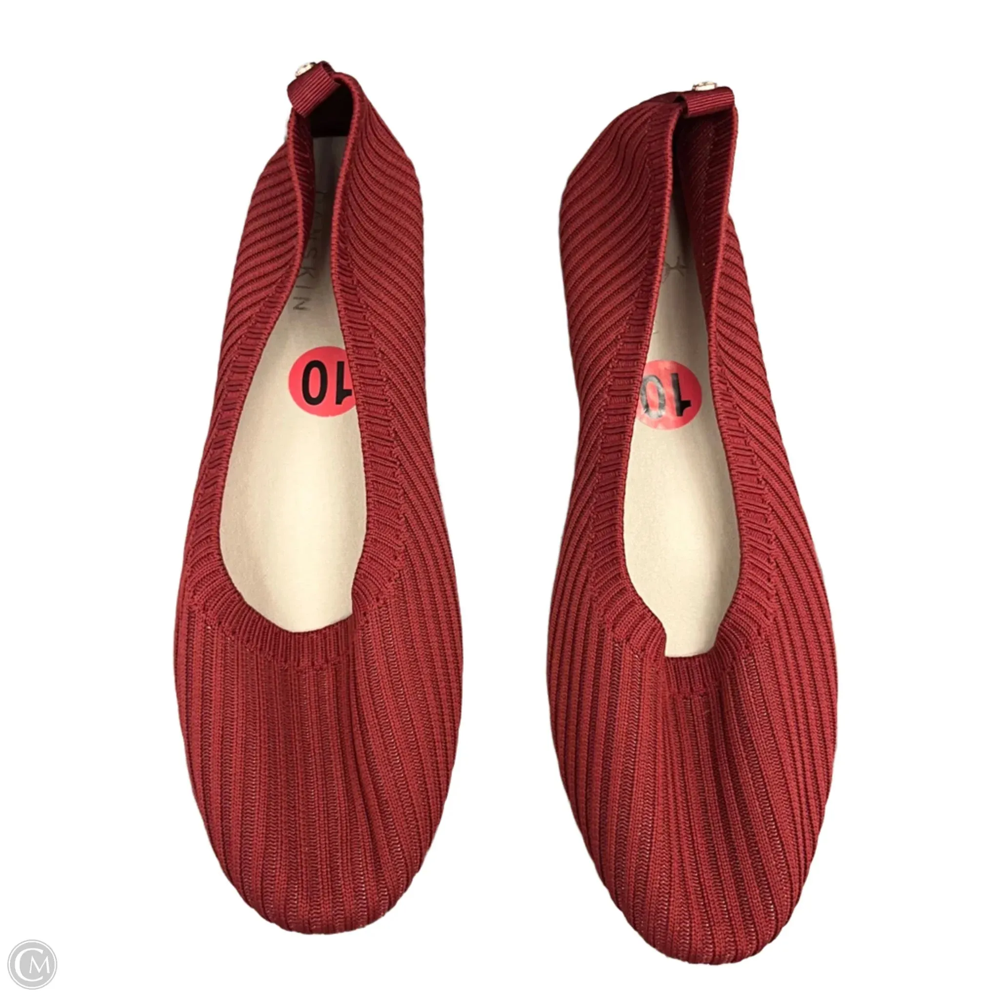 Shoes Flats By Danskin In Red, Size: 10