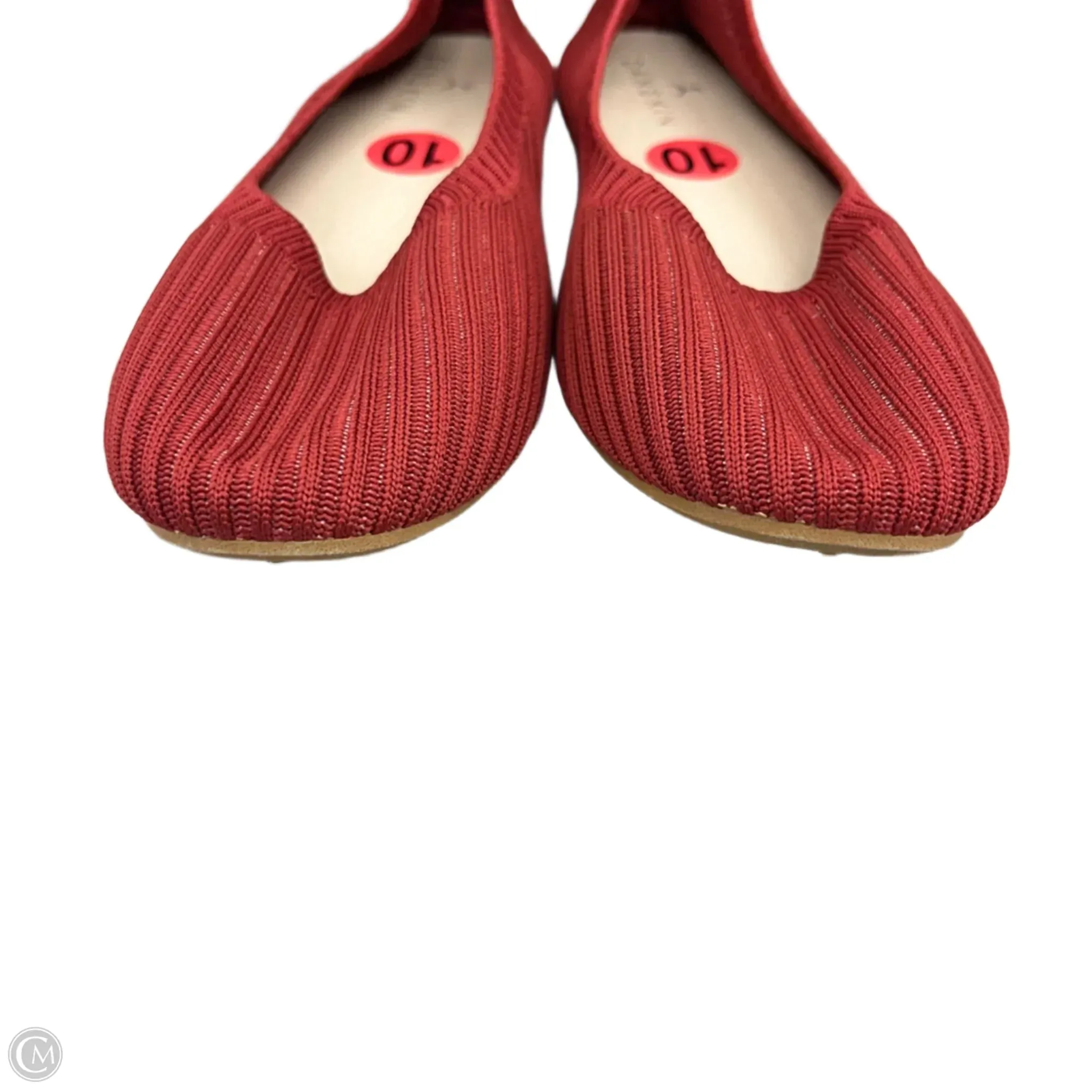 Shoes Flats By Danskin In Red, Size: 10