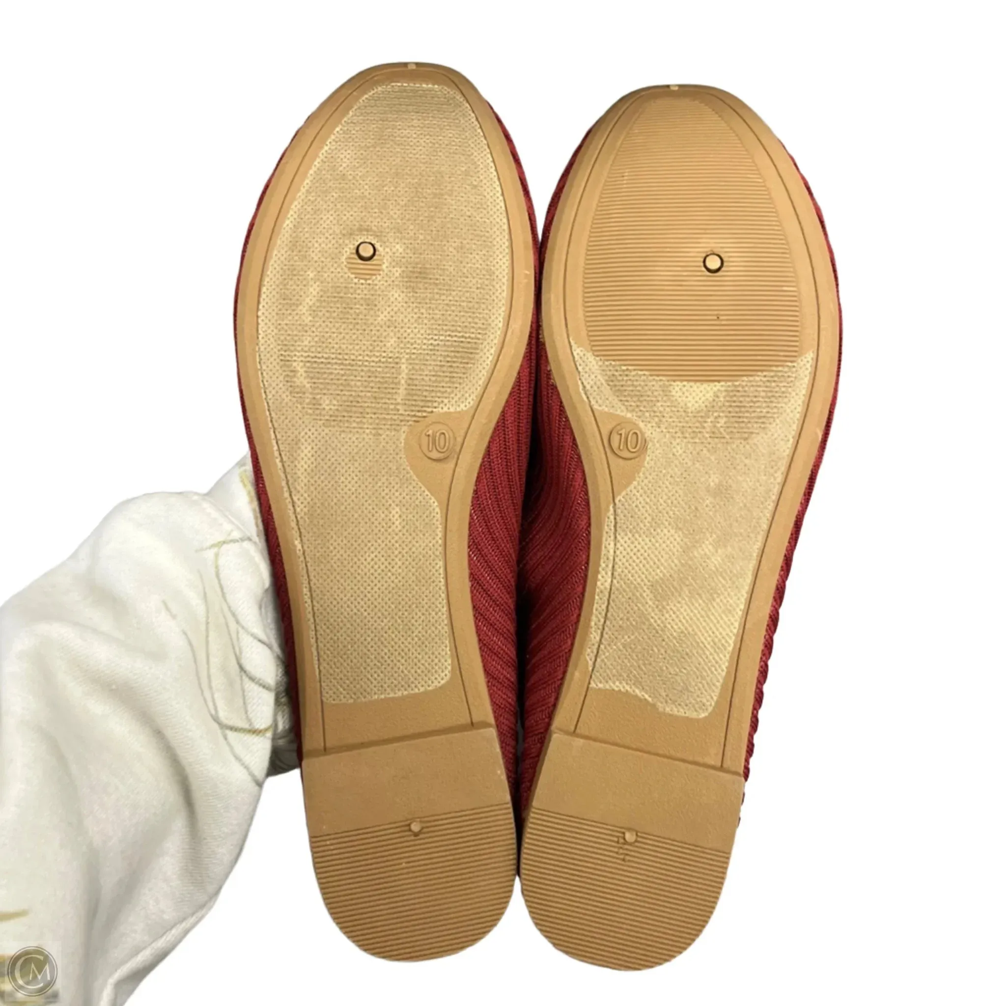 Shoes Flats By Danskin In Red, Size: 10