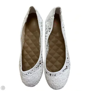 Shoes Flats By Jelly Pop In White, Size: 8