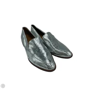 Shoes Flats By Madewell In Silver, Size: 11