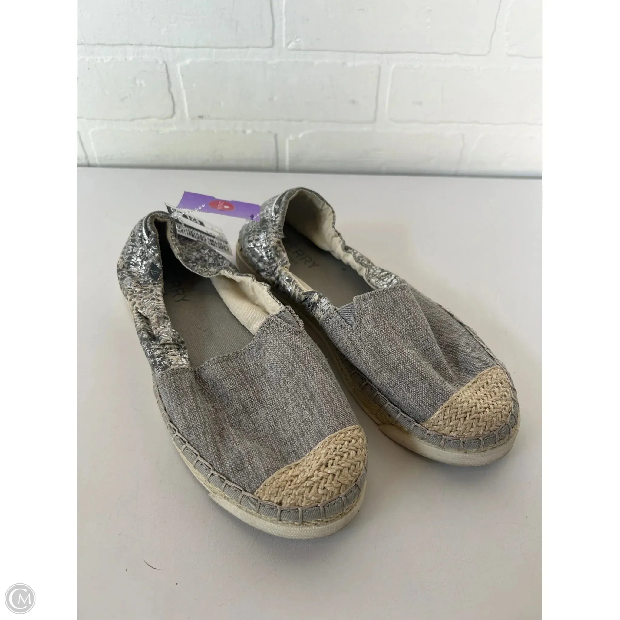 Shoes Flats By Sperry In Grey, Size: 7.5