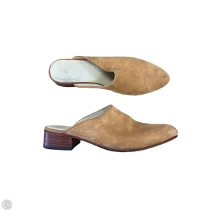 Shoes Heels Block By Clothes Mentor In Brown, Size: 9.5