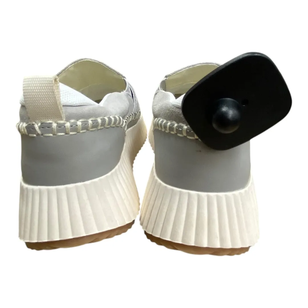 Shoes Sneakers By Dolce Vita In Grey & White, Size:6.5