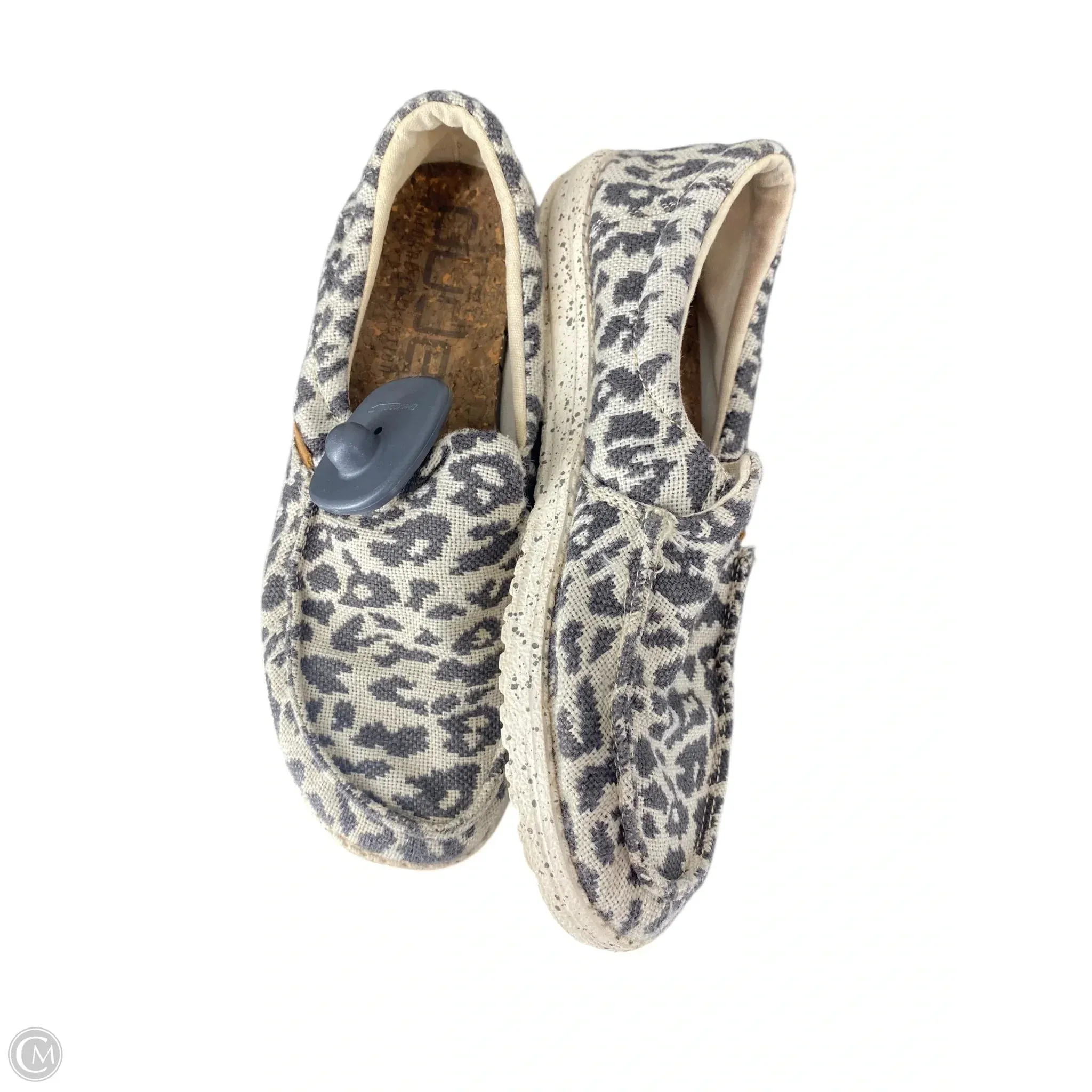 Shoes Sneakers By Hey Dude In Animal Print, Size: 6