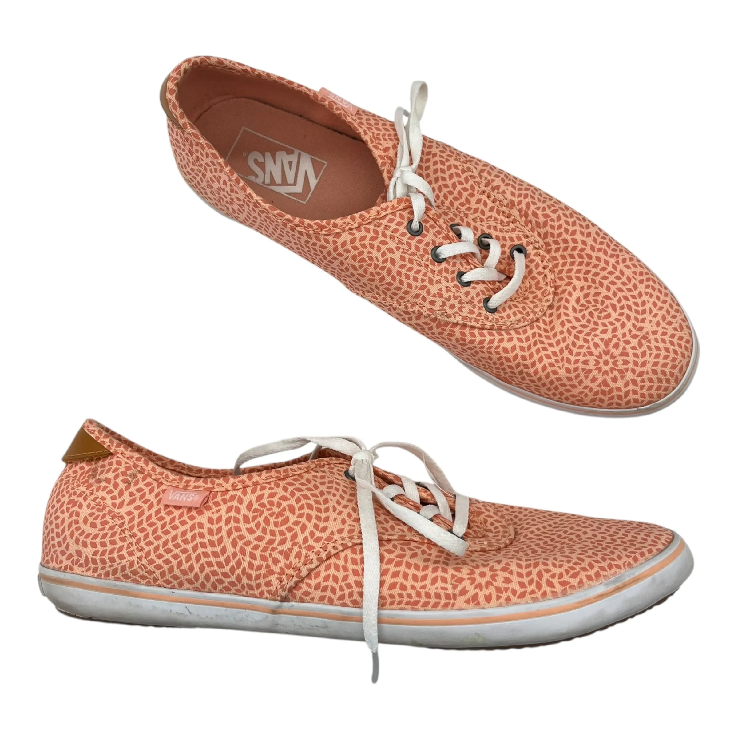 Shoes Sneakers By Vans In Orange, Size:10